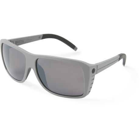 Electric Bristol Pro Sunglasses - Polarized (For Men and Women) in Battleship/Silver