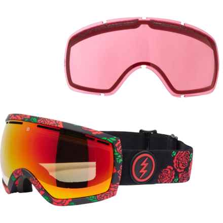 Electric EG3.5 Goggle - Extra Lens (For Men) in Brose/Red Chrome