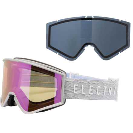 Electric Kleveland Ski Goggles - Extra Lens (For Men) in Pink Chrome