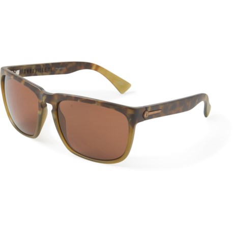 Electric Knoxville XL Sunglasses - Polarized (For Men and Women) in Swamp Green/Bronze