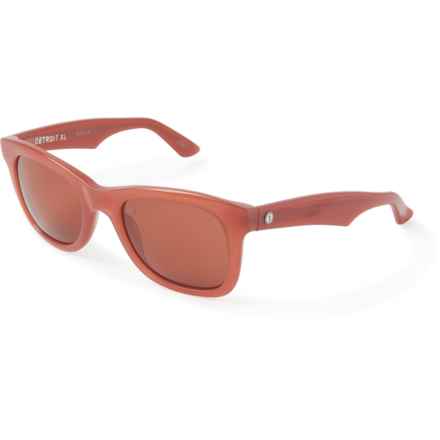 Electric Made in Italy Detroit XL Sunglasses (For Men and Women) in Smokey Crimson/Rose