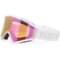 Electric Roteck Ski Goggles (For Men) in Static White/Coyote Pink
