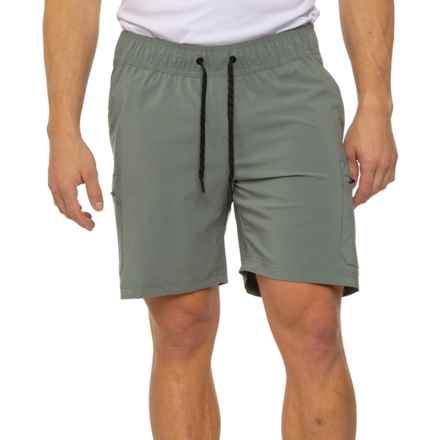 Element 4-Way-Stretch Cargo Shorts - 7” in Agave Green
