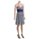 Eliza J Silk Print Dress - Spaghetti Strap (For Women)