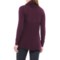 229UX_2 Ellen Tracy Cashfeel Cowl Neck Tunic Sweater - Merino Wool, Split Back (For Women)
