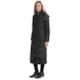 Ellen Tracy Maxi Hooded Down Coat - Ruffle Front Detail (For Women)