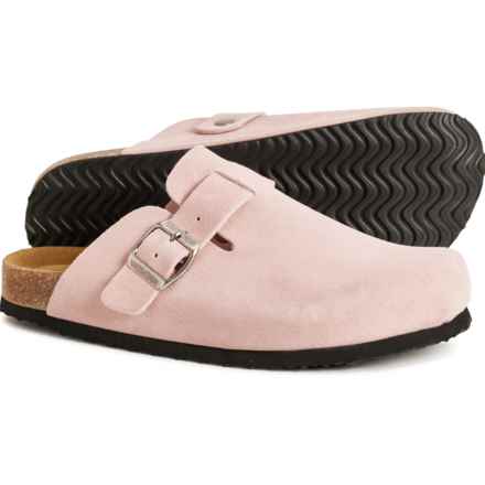 EMMA NEW YORK Nina Clogs - Suede (For Women) in Pink
