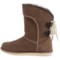 122AY_5 EMU Australia Charlotte Lace Boots -Waterproof, Suede (For Women)