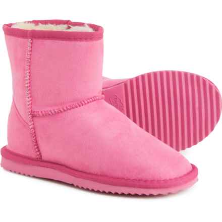 Emu Ridge Girls Kirby Mini Boots in Deep Pink