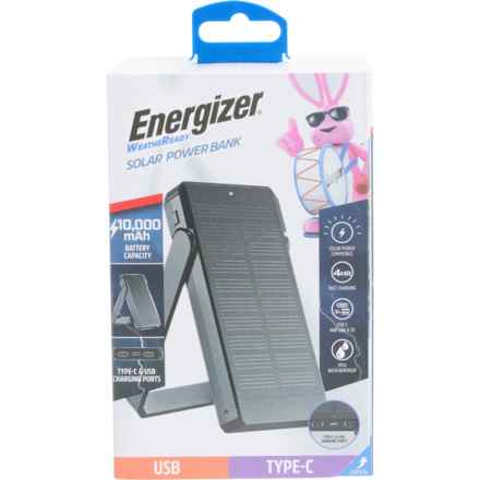 Energizer WeatheReady Wireless Solar Power Bank - 10000 mAh in Multi