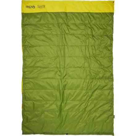 ENO 60°F Spark Camp Hammock Quilt - 78” in Evergreen