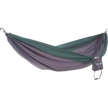 ENO SingleNest Hammock - 9’4”x4’7”, Charcoal-Forest in Charcoal/Forest