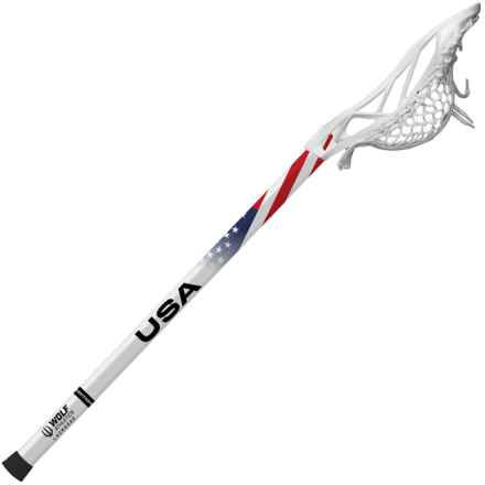 EPOCH LACROSSE USA World Championship Mini Lacrosse Set in Red/White/Blue