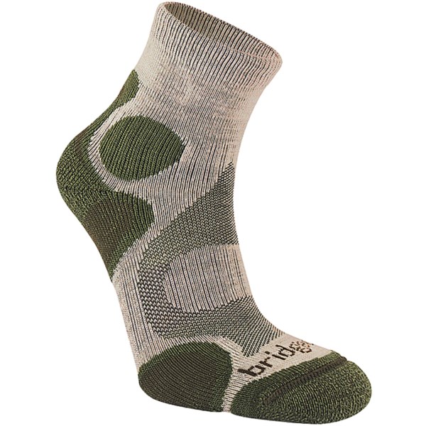 Bridgedale X Hale Trailhead Socks  (For Women)   STONE/SAGE (S )
