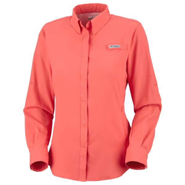Columbia Sportswear Tamiami II Fishing Shirt   UPF 40  Long Sleeve (For Women)   LIGHT GRAPE (M )