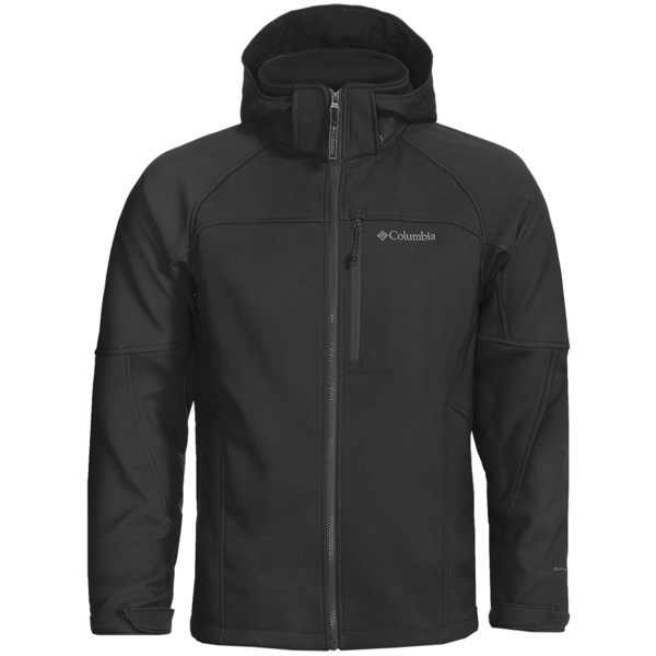 Columbia Sportswear Cascade Ridge Soft Shell Jacket (For Men)   BLACK (2XL )