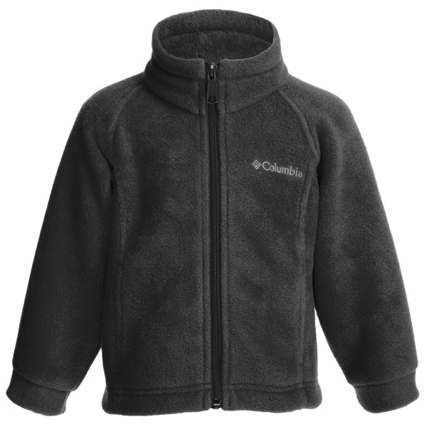Columbia Sportswear Benton Springs Fleece Jacket (For Girls)   BLACK (4/5 )