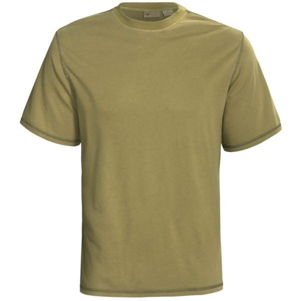 White Sierra Trinidad T Shirt   Short Sleeve (For Men)   PISTACHIO (XL )