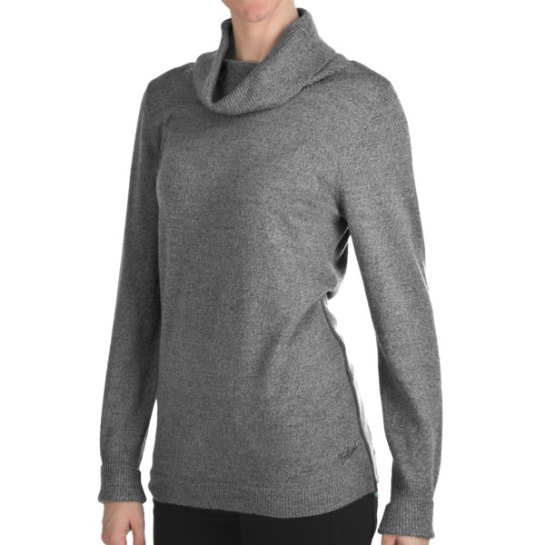 Woolrich Trailblazer Cowl Neck Sweater   Merino Wool (For Women)   ATLANTIC (L )