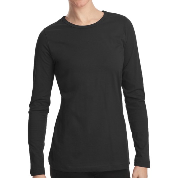 Woolrich Laureldale Stretch Jersey T Shirt   Long Sleeve (For Women)   OAK LEAF (S )