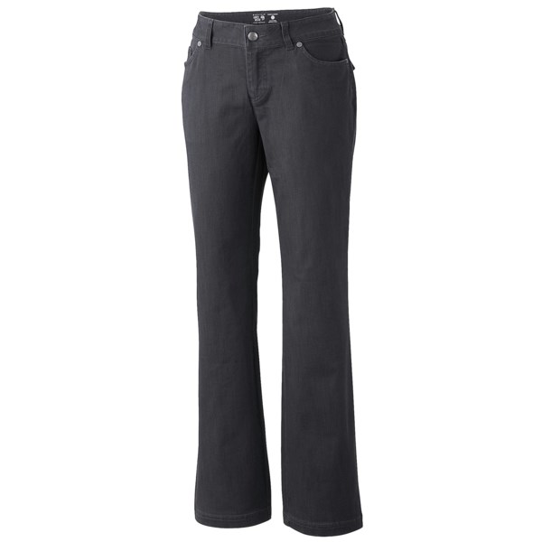 Mountain Hardwear LaCarta Pants   Stretch Cotton Twill (For Women)   SHARK (10 )