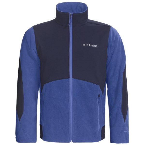 Columbia Sportswear Ballistic III Fleece Jacket (For Men)   ROYAL/COLLEGIATE NAVY (XL )