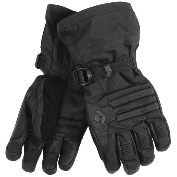 Black Diamond Equipment Vision Gloves   Removable Fleece Liner (For Men)   BLACK (M )