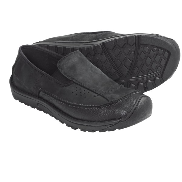 Keen Dillon Shoes   Slip Ons (For Men)   BLACK (8 )