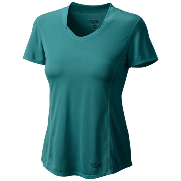 Mountain Hardwear Wicked Lite Shirt   Short Sleeve (For Women)   PINOT (M )