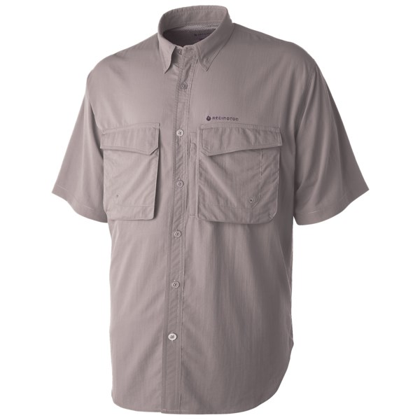 Redington Gasparilla Fishing Shirt   UPF 30+  Short Sleeve (For Men)   CYPRESS (L )