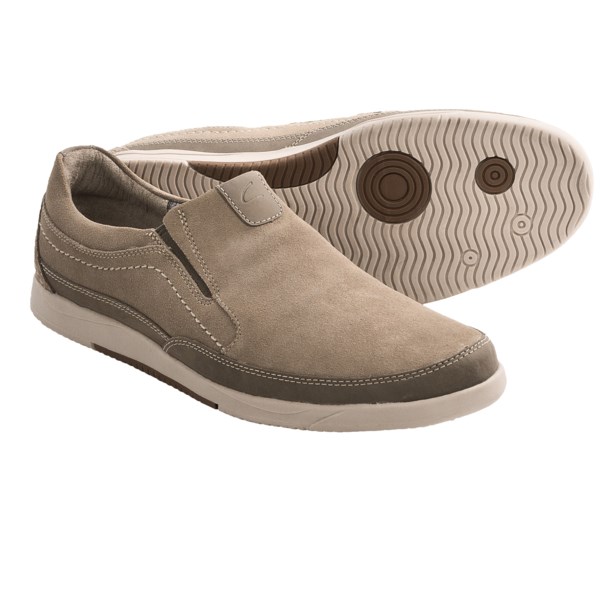 Clarks Vulcan Remus Shoes   Slip Ons (For Men)   NAVY (10.5 )