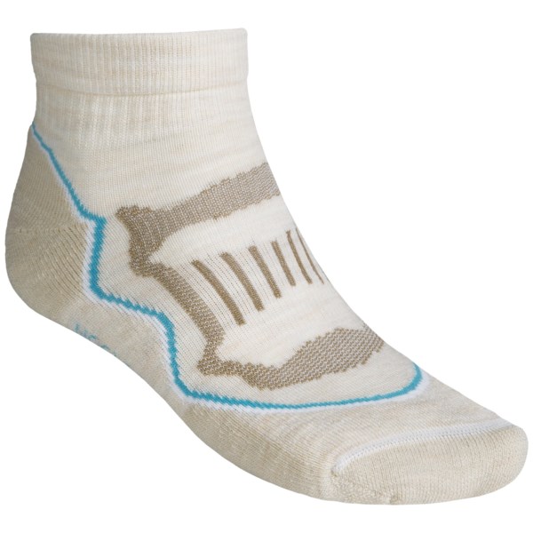 Woolrich Corespun Wool Socks   Merino Wool  Ankle (For Men)   STONE (S/M )