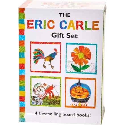 Eric Carle Board Book Boxed Gift Set - 4-Pack in Multi