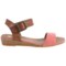 132AT_4 Eric Michael Amanda Sandals - Leather-Suede (For Women)