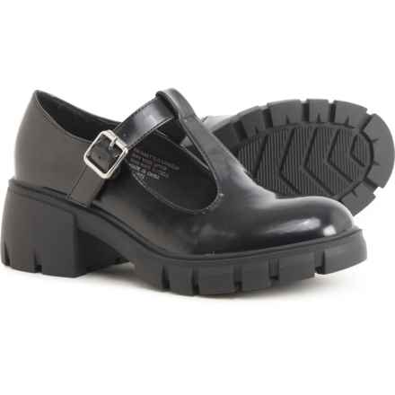 ESPRIT Anette T-Strap Shoes (For Women) in Black Box