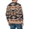 2MPHG_2 Ethan Pierce Aztec-Patterned Shawl Collar Cardigan Sweater