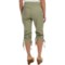 138XY_2 Ethyl Ruched Drawstring Capris (For Women)