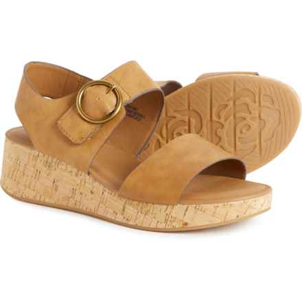 Eurosoft by Sofft Finnly Wedge Sandals (For Women) in Tan