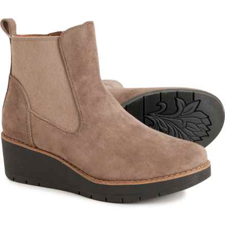 Eurosoft by Sofft Franchesca Wedge Chelsea Boots (For Women) in Grey