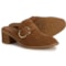 Eurosoft by Sofft Holly Heeled Mule Shoes (For Women) in Luggage