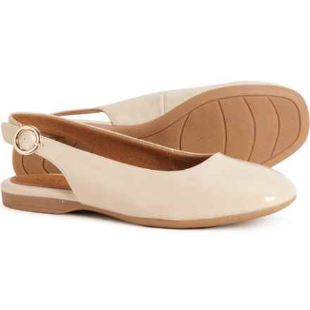 Eurosoft by Sofft Kelsa Slingback Flats (For Women) in Beige