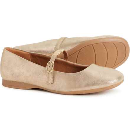 Eurosoft by Sofft Khloe Mary Jane Flats (For Women) in Gold