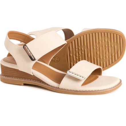 Eurosoft by Sofft Mallory 2-Band Ankle Strap Sandals (For Women) in Bone
