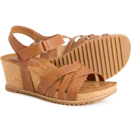 Eurosoft by Sofft Tate Wedge Sandals (For Women) in Luggage