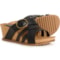 Eurosoft by Sofft Teddie Wedge Sandals - Wide Width (For Women) in Black