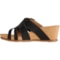 9MRAU_4 Eurosoft by Sofft Teddie Wedge Sandals - Wide Width (For Women)