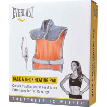 Everlast Back and Neck Heating Pad - Extra Large in Grey
