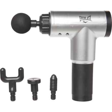 Everlast Beast Deep Tissue Percussion Massage Gun - 6-Speed in Silver