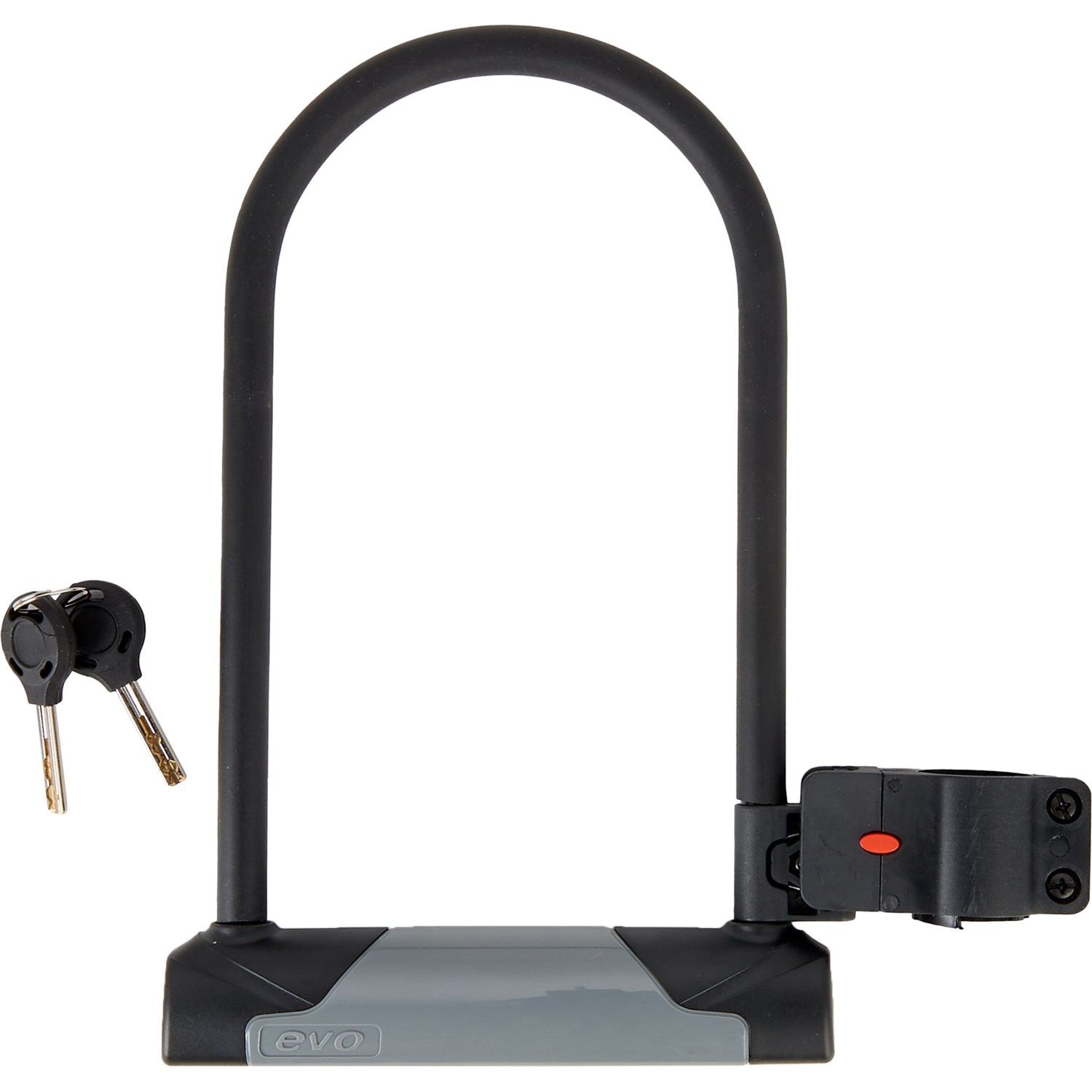 Evo Lockdown Keyed Bike U-Lock with Key - 14 mm, 5x9”