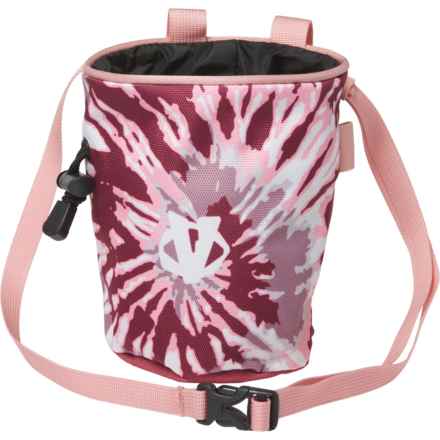 Evolv Graphics Chalk Bag (For Boys and Girls) in Tie Dye Red